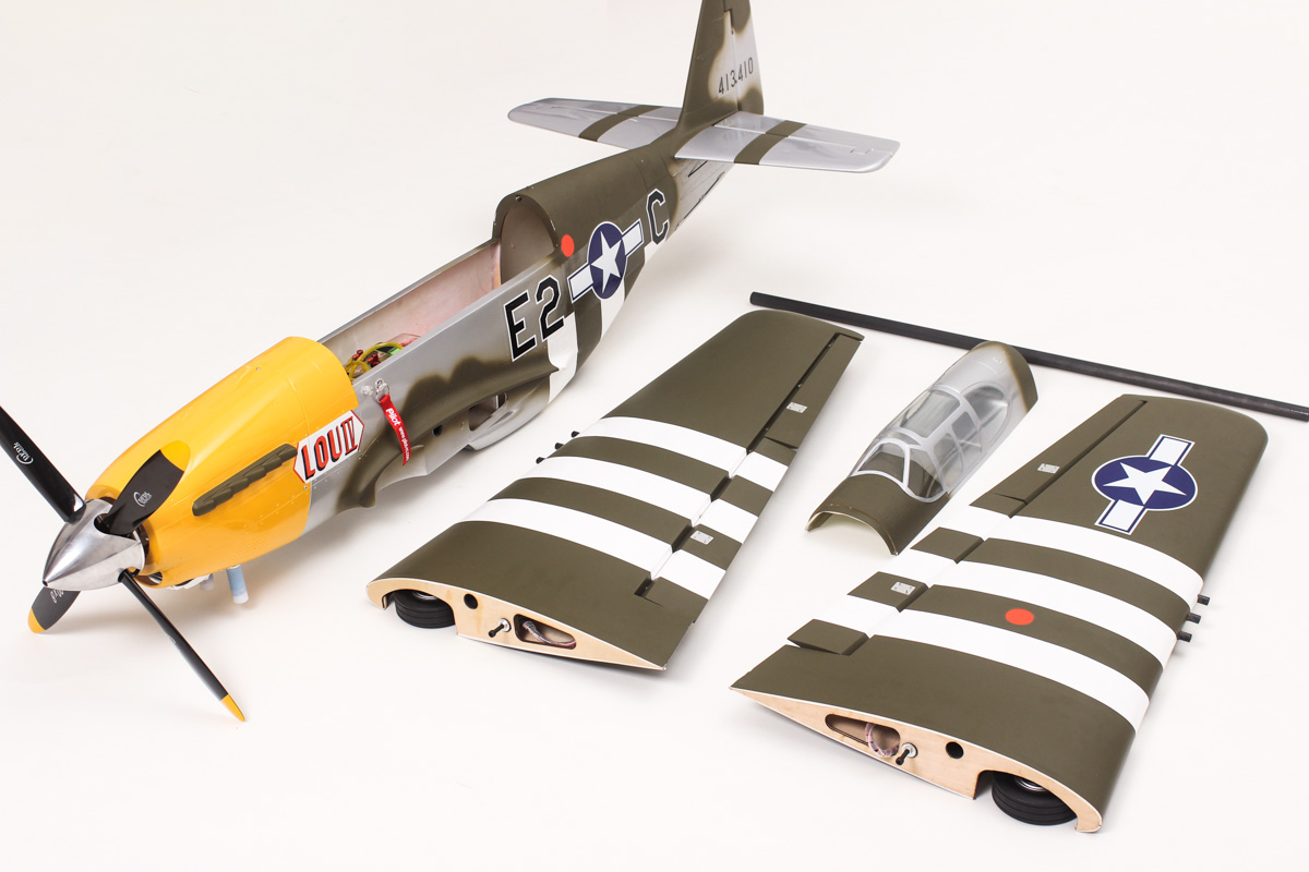 P-51B Mustang Theatre LOV IV  Kit+Electric retract