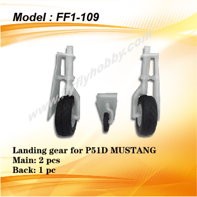 Landing gear for P51D MUSTANG