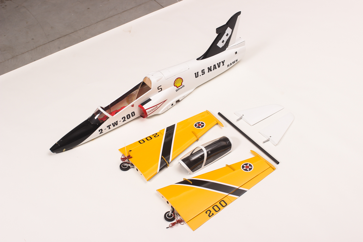 Bae Hawk 100 US Navy Wood+carbon wing/epoxy fuselage