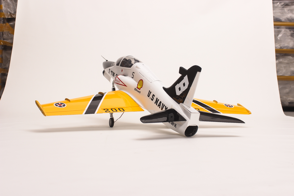 Bae Hawk 100 US Navy Wood+carbon wing/epoxy fuselage Kit