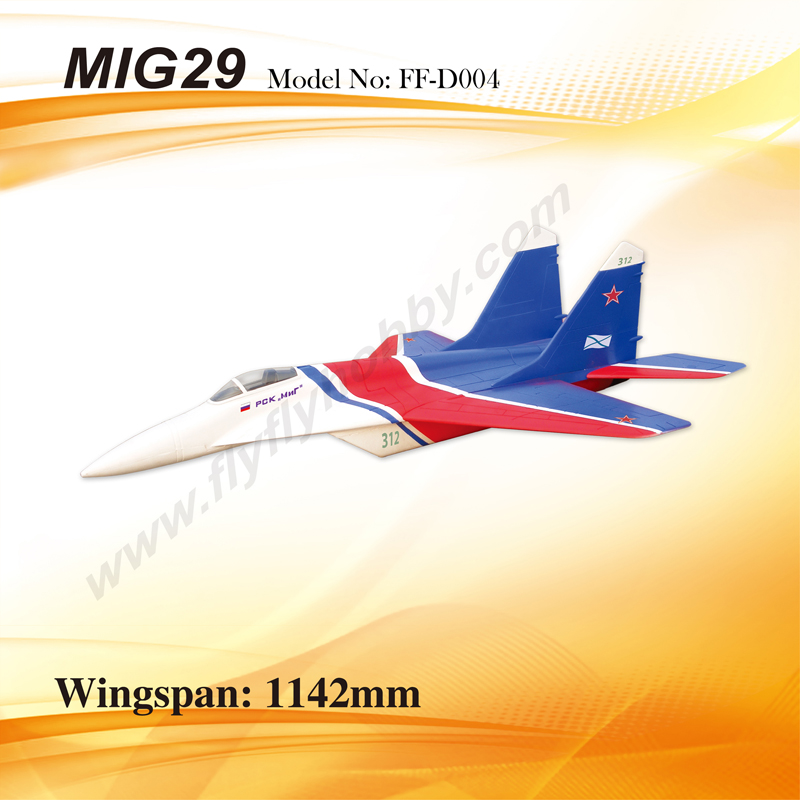 MIG-29_KIT no gear and EDF